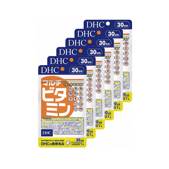 DHC サプリメント マルチビタミン 30日分 6ヶ月分セット