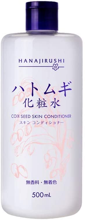 花印　ハトムギ化粧水500ml　さっぱりタイプ　無香料　顔・ボディ用　大容量化粧水　透明肌