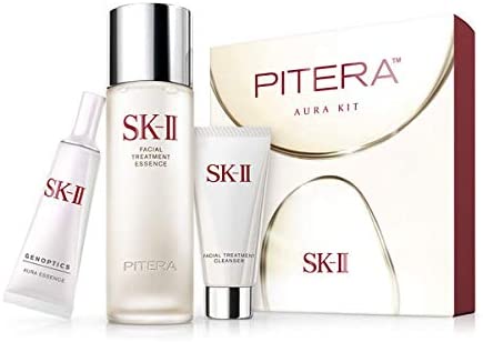 エスケーツー SK-II ピテラ オーラ キット (トリートメントエッセンス 75mL + ジェノプティクス オーラエッセンス 10mL + クレンザー 20g)５セット