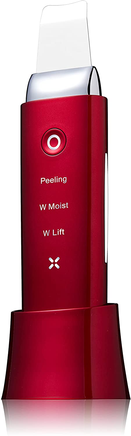 COSBEAUTY ウォーターピーリング 超音波美顔器【ピーリング+イオン導入+リフトアップ】超音波ピーリング アクリアルピーリング IPX5防水 毛穴ケア 角栓取り いちご鼻 黒ずみ 日本語説明書付き